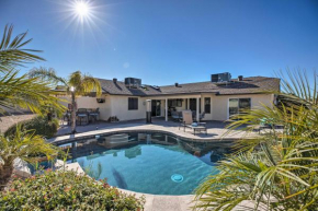 Private Desert Oasis with Pool 5Mi to Peoria Complex!